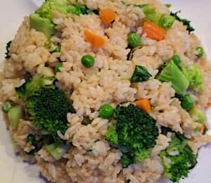 2. Vegetable Fried Rice $16.00