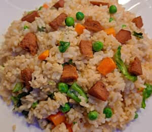 4. Vegan Beef Fried Rice $17.00