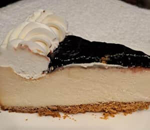 03. NY Style Cheesecake with Blueberry $12.00