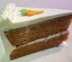 • Carrot Cake $12.00