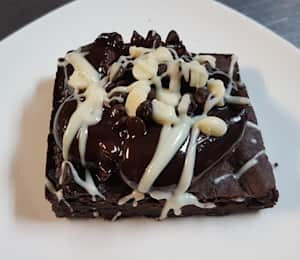 02. Fudge Brownie $10.00