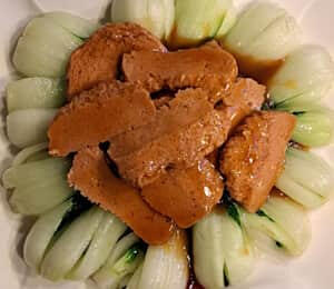 D19. Vegan Beef Baby Bok Choy $20.00 Sautéed seitan with baby bok choy